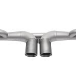 Soul Performance Center Muffler Bypass Exhaust with Black Tips for 997 Porsche 911 GT3 / GT3 RS