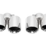Soul Performance Bolt-On Polished Chrome Exhaust Tips for 991.1 Porsche 911 Carrera
