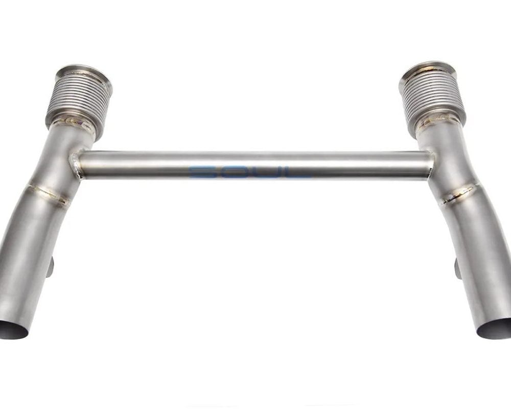 Soul Performance Raw Titanium Race Exhaust System for Lamborghini Huracan Evo & STO