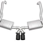Soul Performance Performance Exhaust System with Satin Black Tips for 981 Porsche Boxster / Cayman