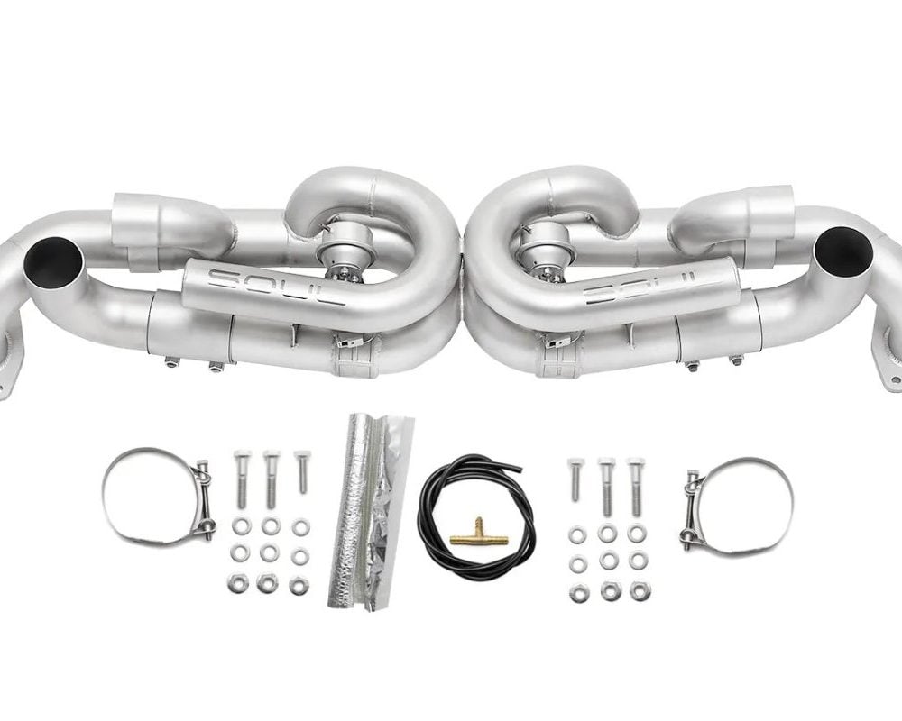 Soul Performance Valved Performance Exhaust System for 991.1 Porsche 911 Carrera / GTS / S Kit