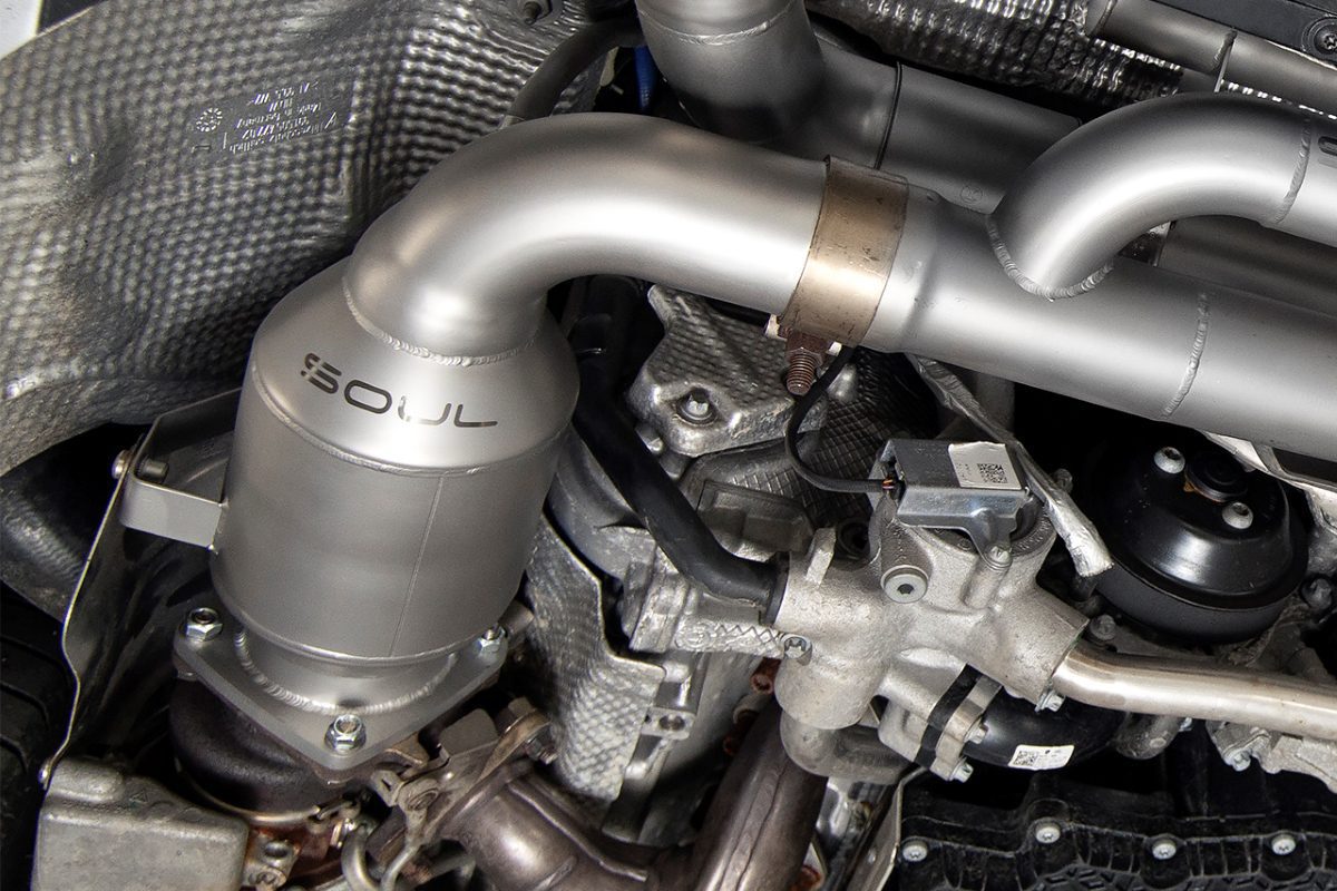 Soul Performance Sport Catalytic Converters for 991.2 Porsche 911