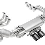 Soul Performance Valved Exhaust Package with Satin Black Tips for 992 Porsche 911 GT3