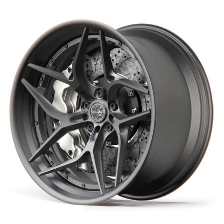 Brixton Forged Originals Collection PF6 Three-Piece Wheel