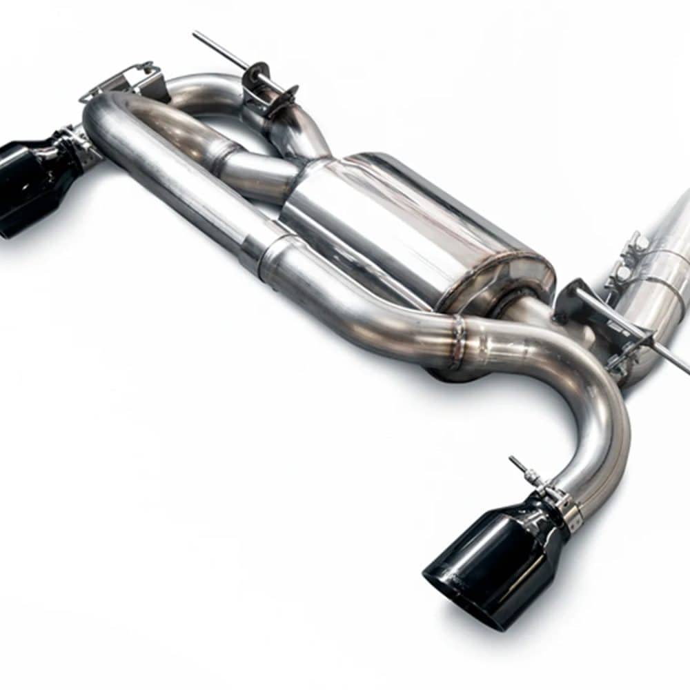 AWE Tuning Touring Edition Axle-Back Exhaust - Diamond Black Tips (102mm) for M235i / M240i BMW F22