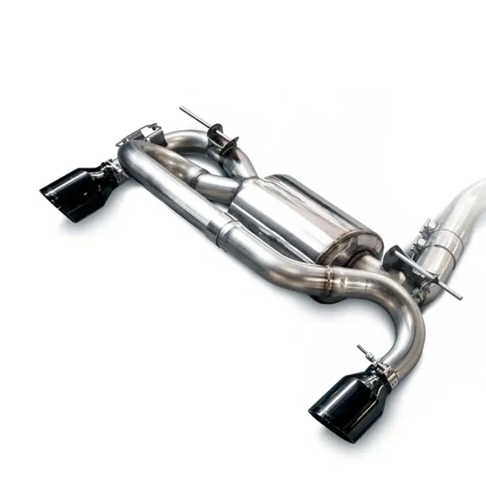 AWE Tuning Touring Edition Axle-Back Exhaust w/ 102mm Diamond Black Tips for F3x BMW 340i / 440i