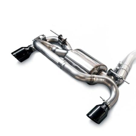 AWE Tuning Touring Edition Axle-Back Exhaust w/ 102mm Diamond Black Tips for F3x BMW 340i / 440i