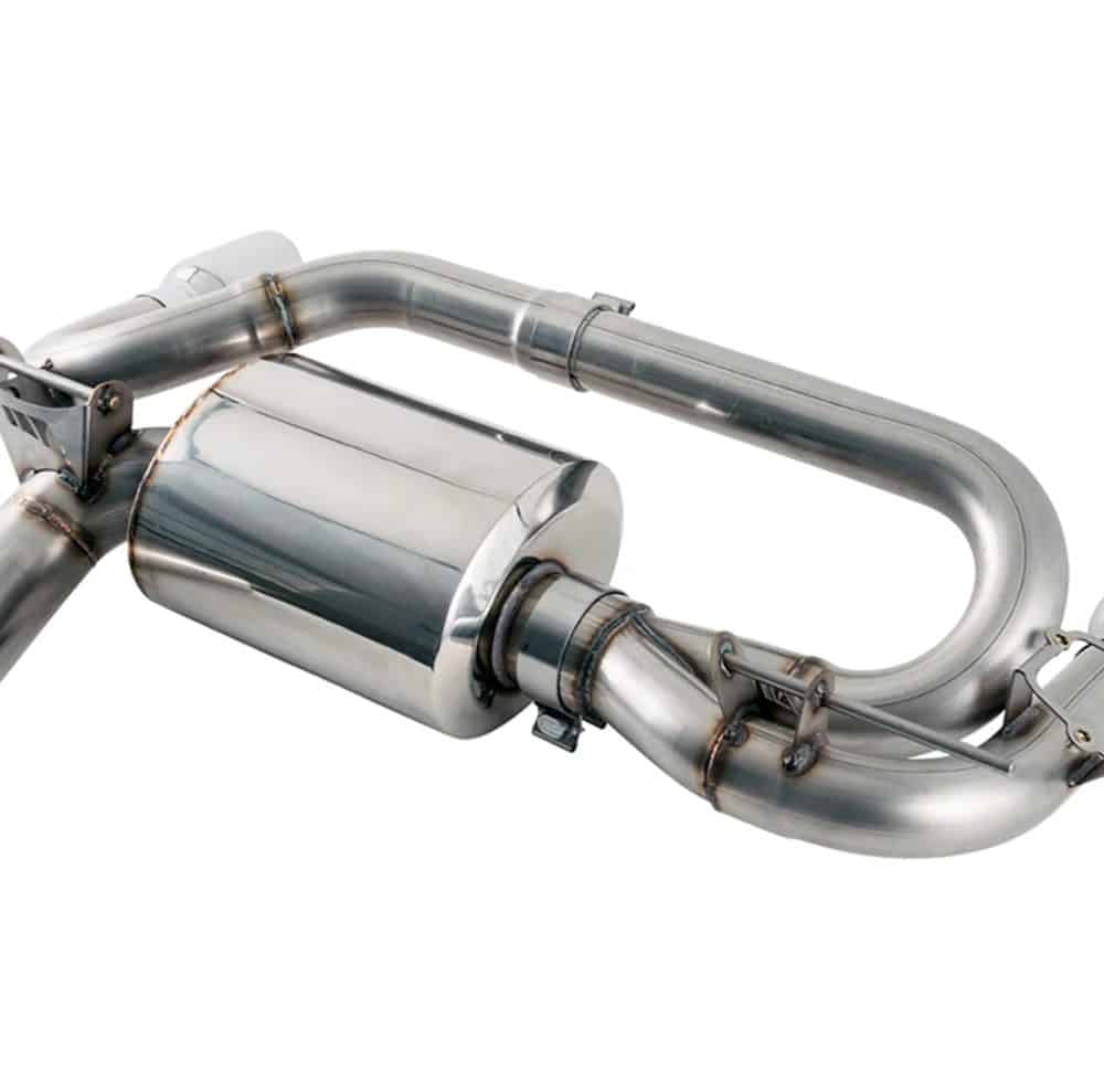 AWE Tuning Touring Edition Axle-Back Exhaust - Diamond Black Tips (90mm) for M235i / M240i BMW M2