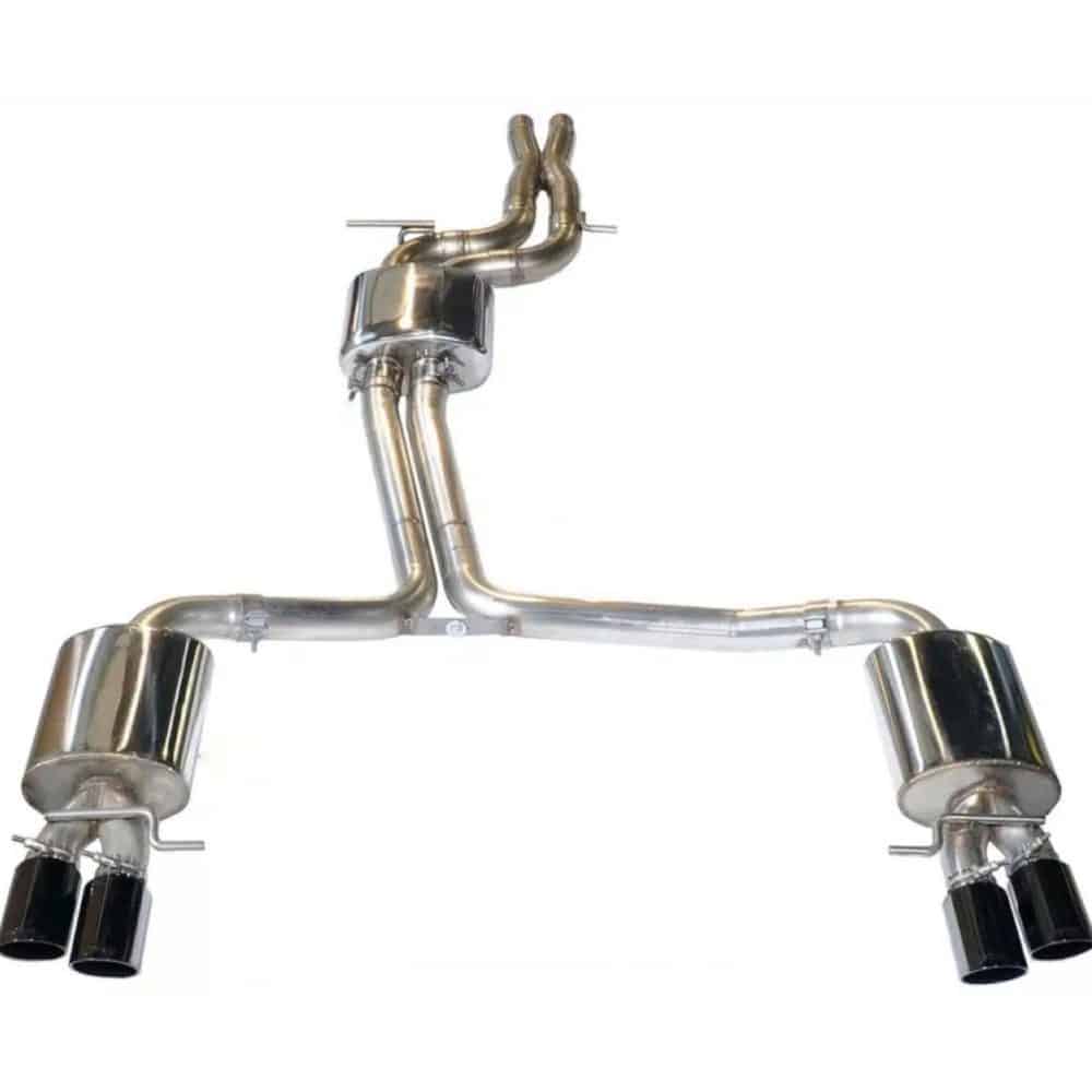 AWE Tuning Touring Edition Exhaust System w/ Diamond Black Tips for B8.5 Audi S5 [3010-43030]