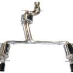 AWE Tuning 3.0T Touring Edition Exhaust - Diamond Black Tips (102mm) for B8.5 Audi S4