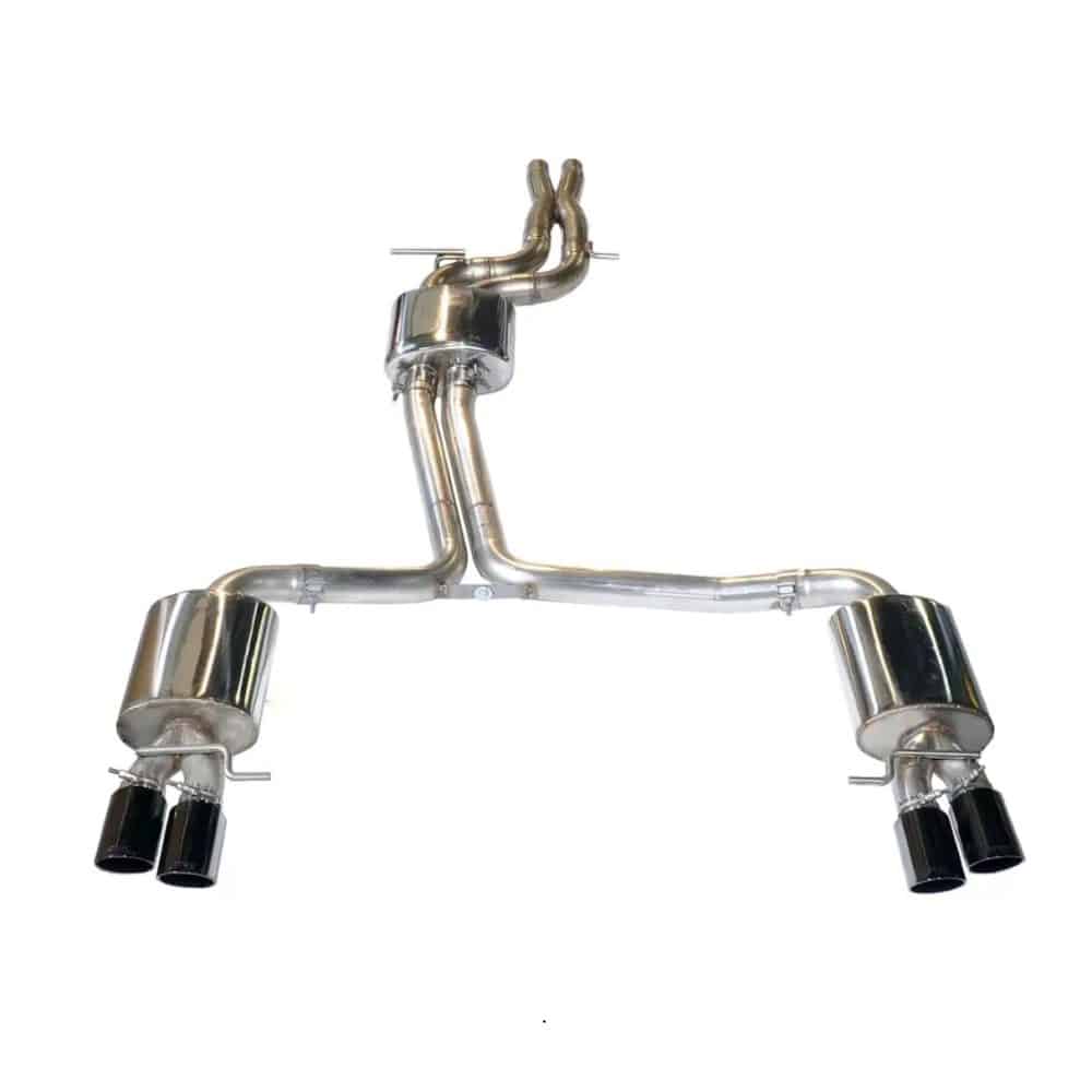 AWE Tuning Touring Edition Exhaust System w/ Diamond Black Tips for B8.5 Audi S4