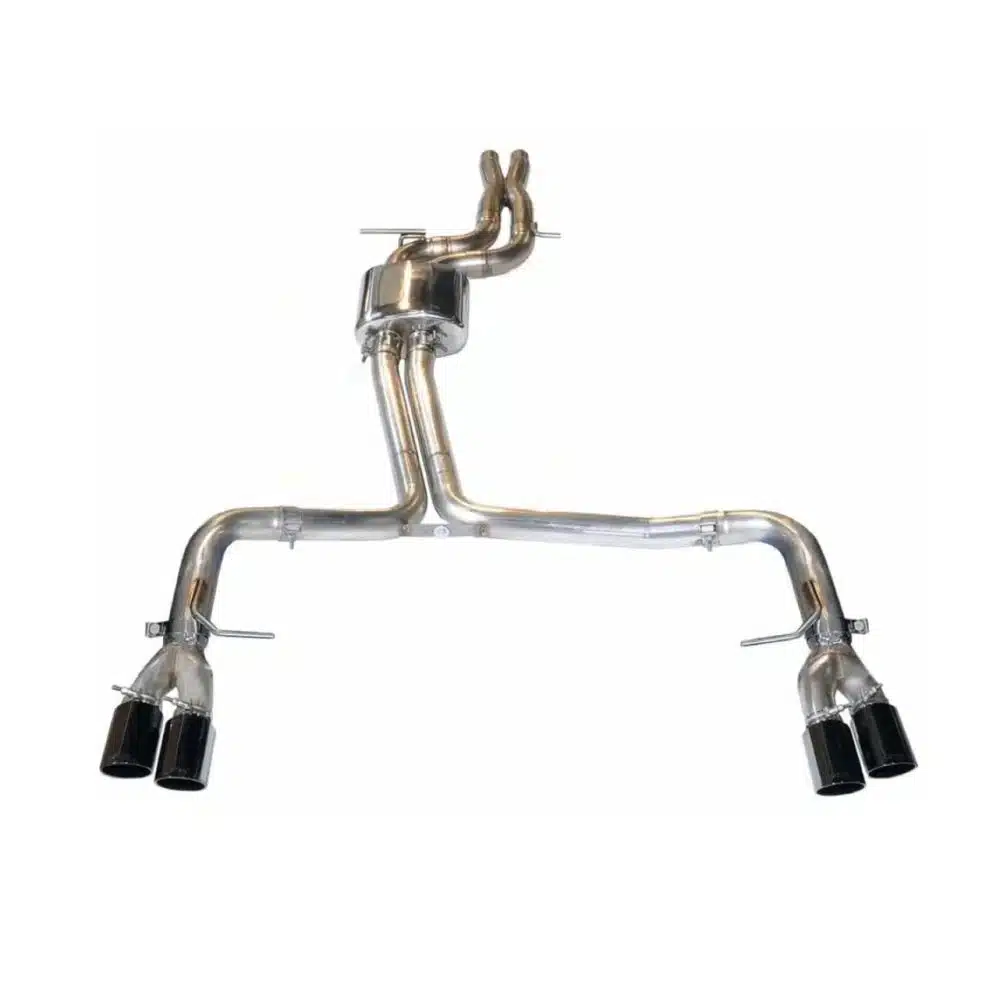 AWE Tuning Track Edition Exhaust w/ Diamond Black Tips for B8.5 Audi S5