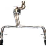 AWE Tuning Track Edition Exhaust - Diamond Black Tips (102mm) for B8.5 Audi S5