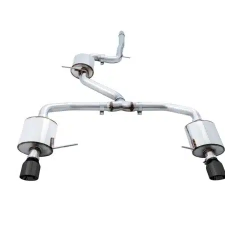 AWE Tuning Touring Exhaust w/ Diamond Black Tips for Mk7 Volkswagen Jetta GLI [3015-23062]
