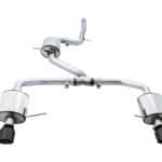 AWE Tuning Touring Exhaust - Diamond Black Tips (Fits High-Flow DP) for Mk7 Volkswagen Jetta GLI