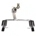 AWE Tuning Touring Edition Exhaust - Dual Outlet Diamond Black Tips for C7 Audi A6