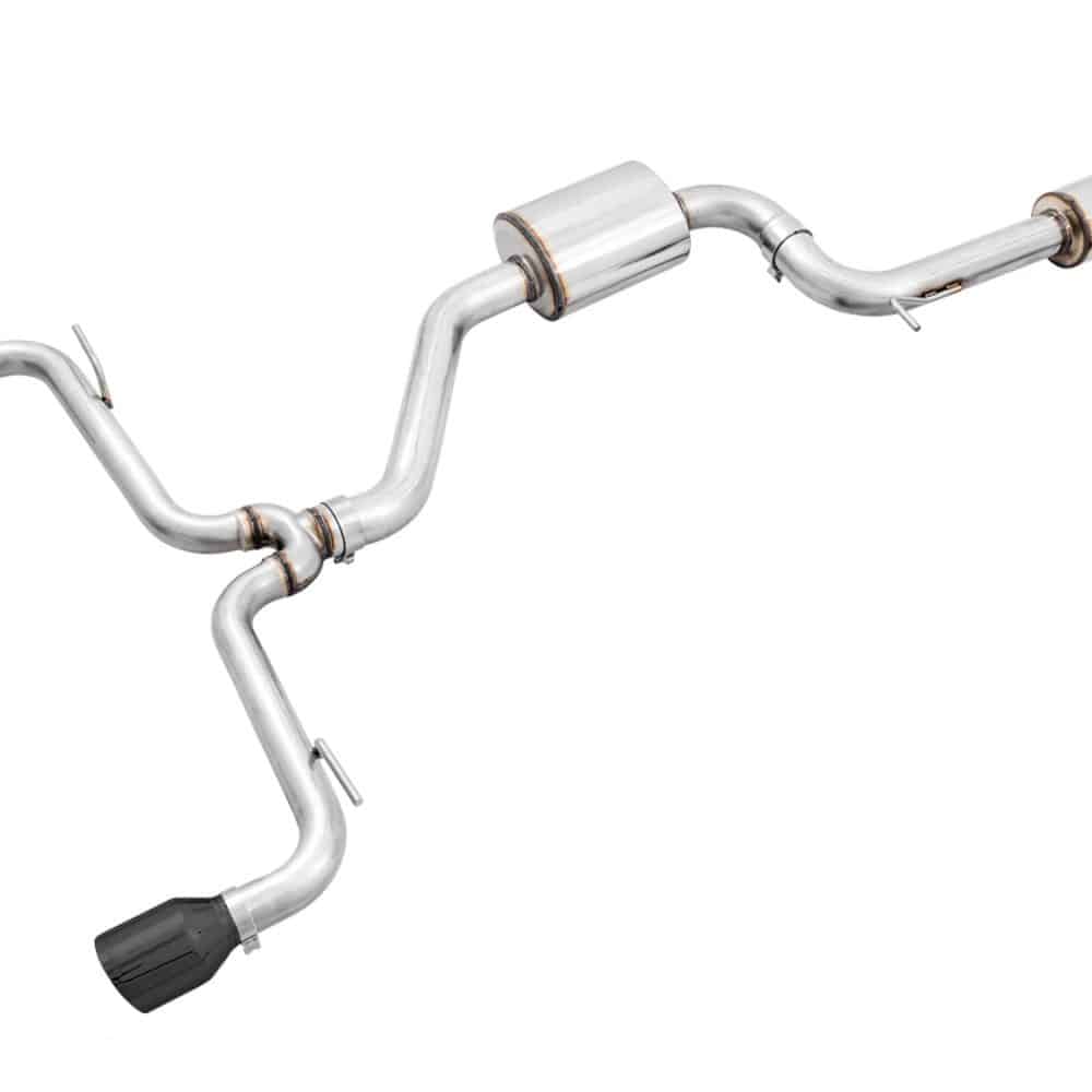 AWE Tuning 2.0T Touring Edition Exhaust w/Diamond Black Tips 102mm for MK7.5 Volkswagen GTI