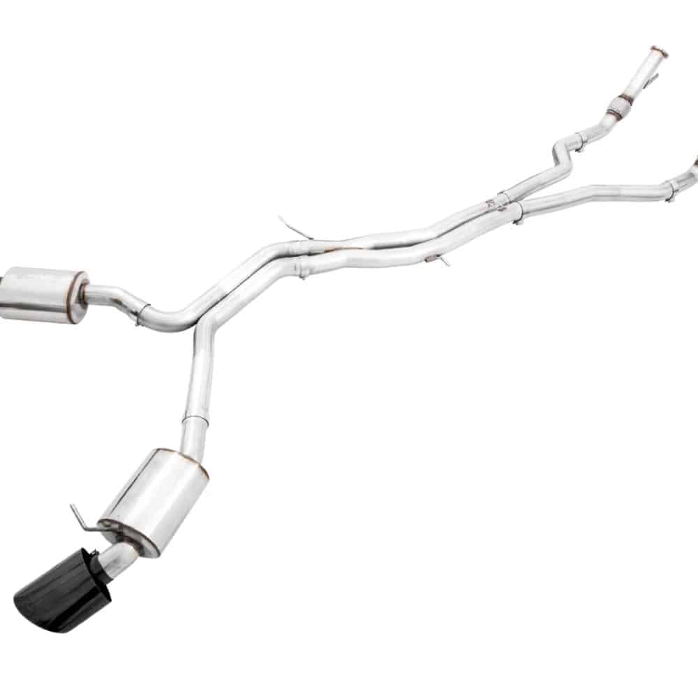 AWE Tuning Touring Edition Exhaust - w/ Diamond Black RS Tips for B9 Audi RS5