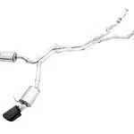 AWE Tuning Touring Edition Exhaust - w/ Diamond Black RS Tips for B9 Audi RS5