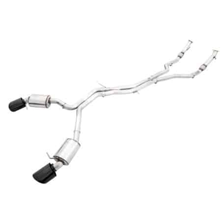 AWE Tuning Touring Edition Exhaust Non-Resonated w/ Diamond Black RS Style Tips for B9 Audi RS5 Sportback [3015-33114]