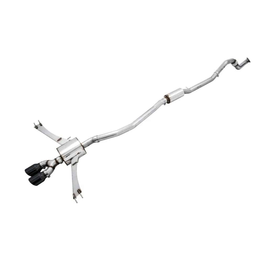 AWE Tuning Touring Edition Exhaust w/ Front Pipe & Dual Diamond Black Tips for FC1 & FC3 Honda Civic Si