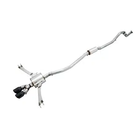 AWE Tuning Touring Edition Exhaust w/ Front Pipe & Dual Diamond Black Tips for FC1 & FC3 Honda Civic Si [3015-33122]