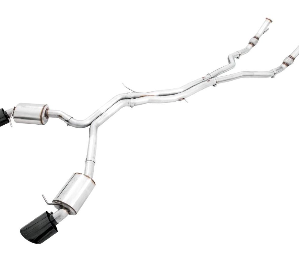 AWE Touring Edition Exhaust w/ Diamond Black RS-Style Tips for B9.5 Audi RS 5 Coupe