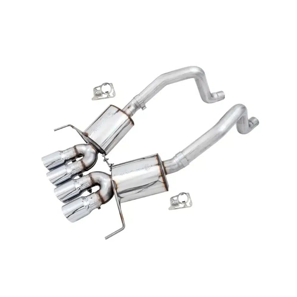 AWE Tuning Touring Edition Axle-Back Exhaust w/ Chrome Tips For C7 Chevrolet Corvette