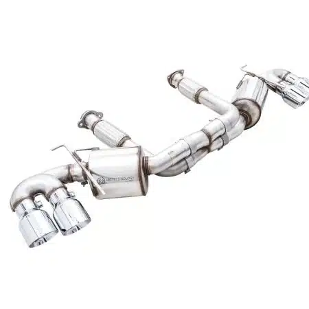 AWE Touring Edition Exhaust w/ Quad Chrome Silver Tips for C8 Chevrolet Corvette Stingray [3015-42151]