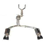 AWE Tuning 4.0T Touring Edition Exhaust - Diamond Black Tips for C7 / C7.5 Audi S6