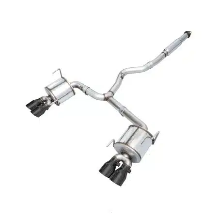 AWE Tuning Touring Edition Exhaust w/ Diamond Black Tip for GV / VA Subaru Impreza WRX & WRX STI [3015-43108]