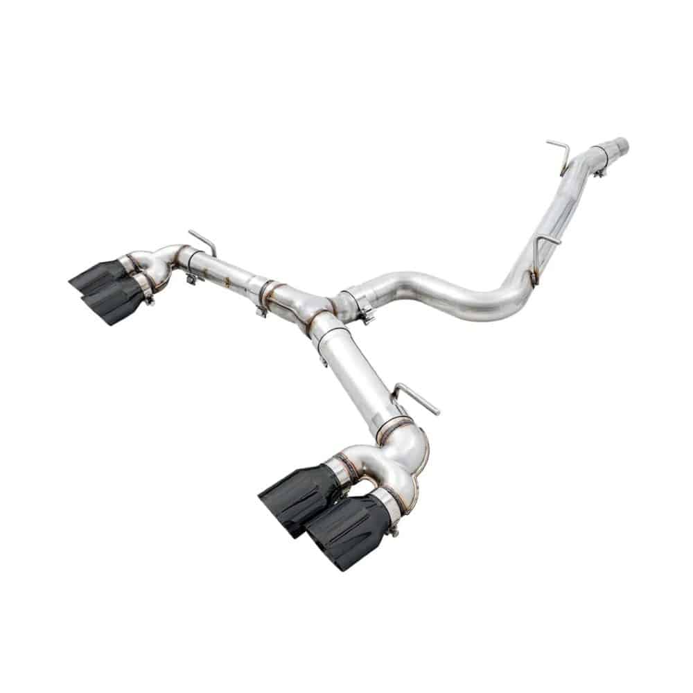 AWE Track Edition Exhaust w/ Diamond Black Tips for MK7.5 Volkswagen Golf R