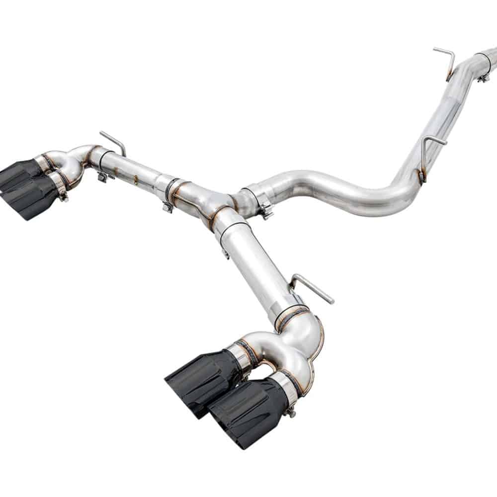 AWE Track Edition Exhaust w/ Diamond Black Tips for MK7.5 Volkswagen Golf R