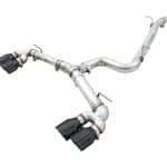 AWE Track Edition Exhaust w/ Diamond Black Tips for MK7.5 Volkswagen Golf R