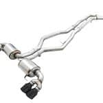 AWE Tuning Non-Resonated Touring Edition Exhaust w/ Quad Diamond Black Tips for G2x BMW M340i & M440i