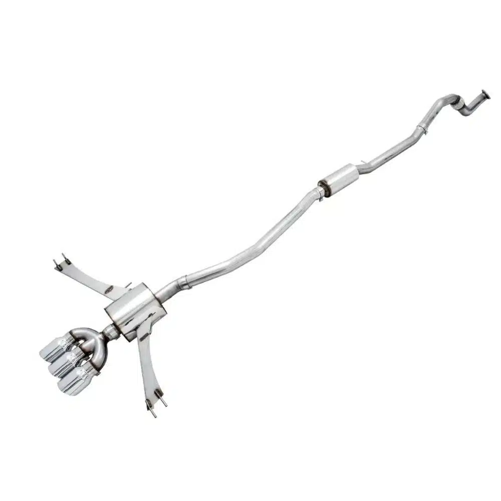 AWE Touring Edition Exhaust w/ Triple Chrome Silver Tips for FC1 & FC3 Honda Civic Si