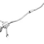 AWE Tuning Touring Edition Exhaust w/Front Pipe & Triple Diamond Black Tips FC / FK Honda Civic Si