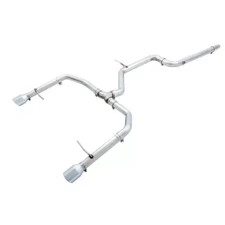 AWE Tuning Track Exhaust w/ Chrome Silver Tips for Mk7 Volkswagen Jetta GLI [3015-22068]