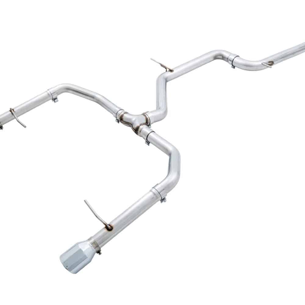 AWE Tuning Track Exhaust - Chrome Silver Tips (Fits High-Flow DP) for Mk7 Volkswagen Jetta GLI