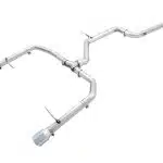 AWE Tuning Track Exhaust - Chrome Silver Tips (Fits High-Flow DP) for Mk7 Volkswagen Jetta GLI