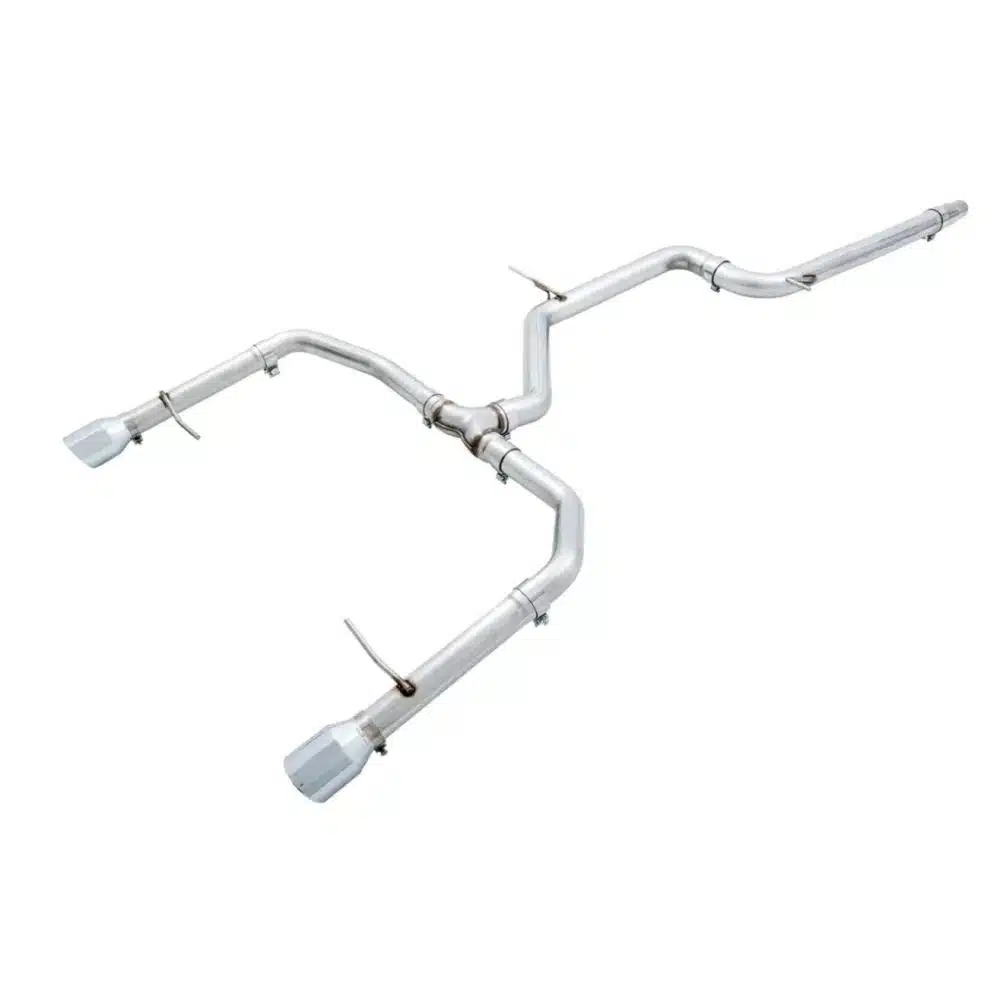 AWE Tuning Track Edition Exhaust w/ Chrome Silver Tips for Mk7 Volkswagen Jetta GLI