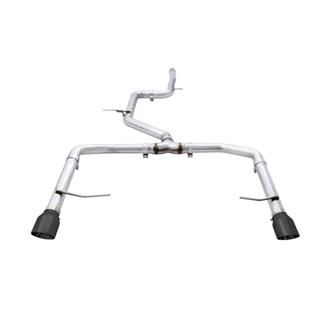 AWE Tuning Track Exhaust w/ Diamond Black Tips for Mk7 Volkswagen Jetta GLI