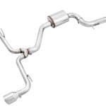 AWE Tuning 2.0T Track Edition Exhaust w/Chrome Silver (Tips 102mm) for MK7.5 Volkswagen GTI