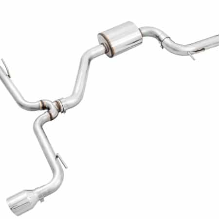 AWE Tuning 2.0T Track Edition Exhaust w/Chrome Silver (Tips 102mm) for MK7.5  Volkswagen GTI [3020-32042]