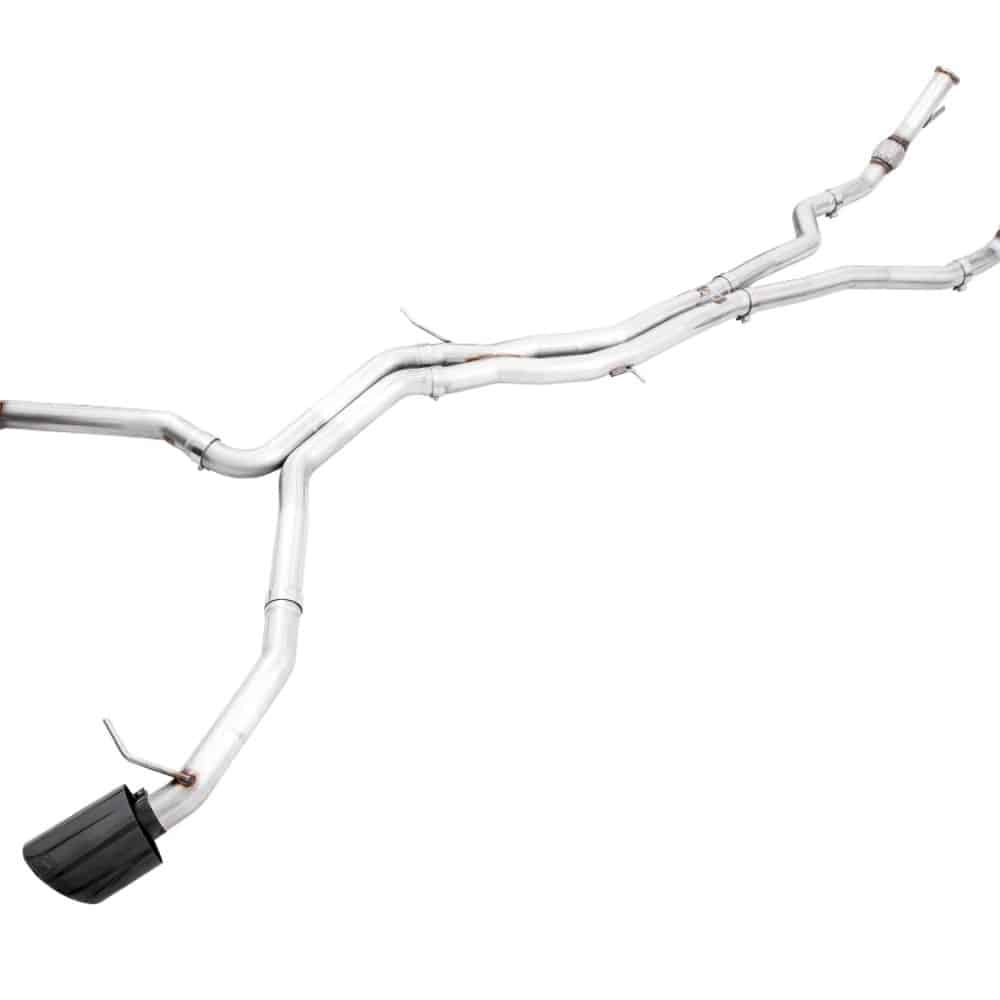 AWE Tuning Track Edition Exhaust w/ Diamond Black RS Tips for B9 Audi RS5