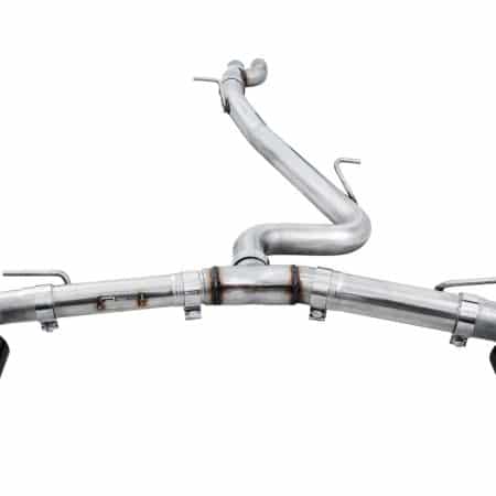 AWE Tuning Track Edition Exhaust – Diamond Black RS-Style Tips for 8S / RK3 Audi TT RS [3020-33062]