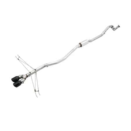 AWE Tuning Track Edition Exhaust w/ Front Pipe & Dual Diamond Black Tips for FC1 and FC3 Honda Civic Si [3020-33066]