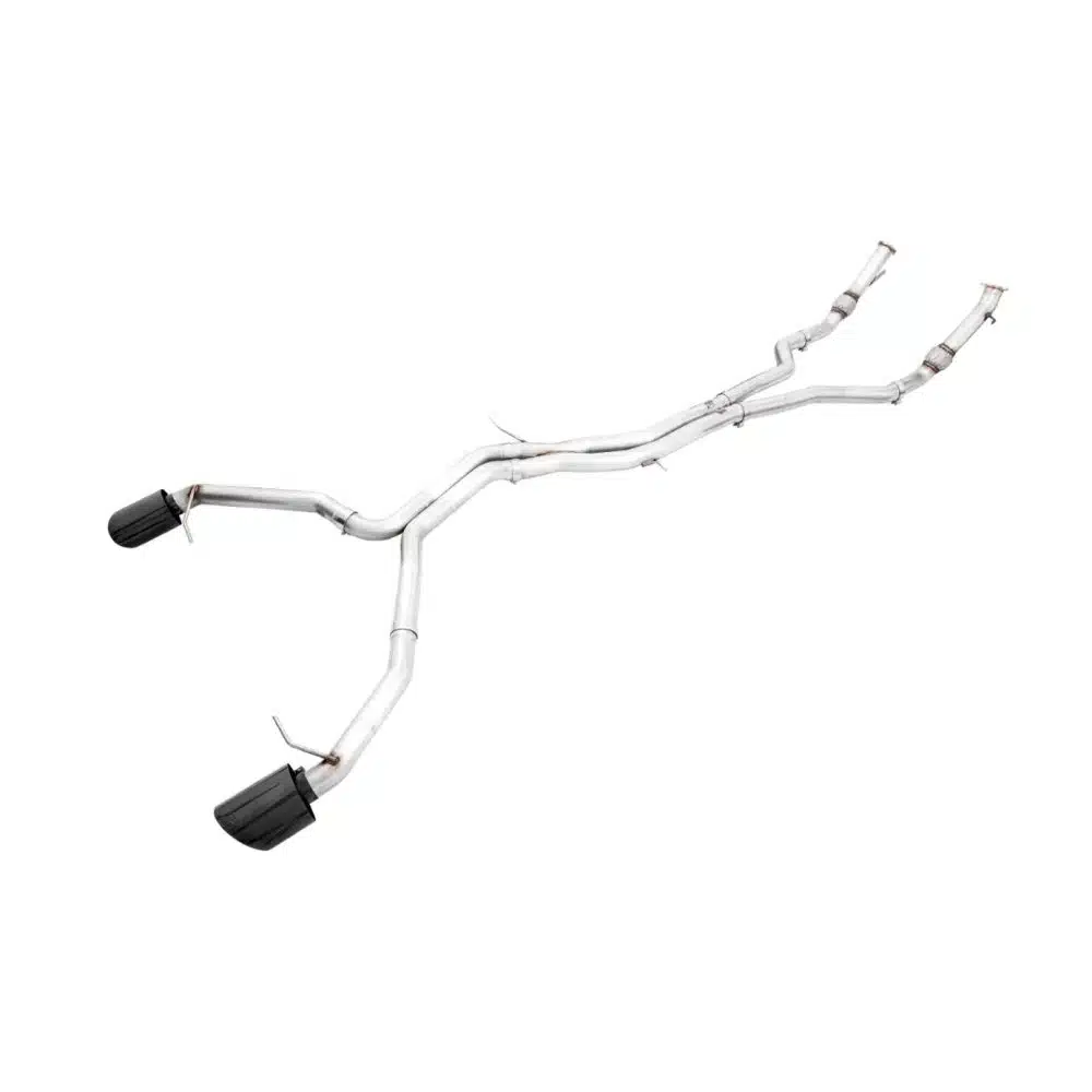 AWE Track Edition Exhaust w/ Diamond Black RS-Style Tips for B9.5 Audi RS 5 Coupe