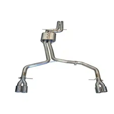 AWE Tuning Track Edition Exhaust w/ Chrome Silver Tips for B8 / B8.5 Audi S4 [3020-42020]