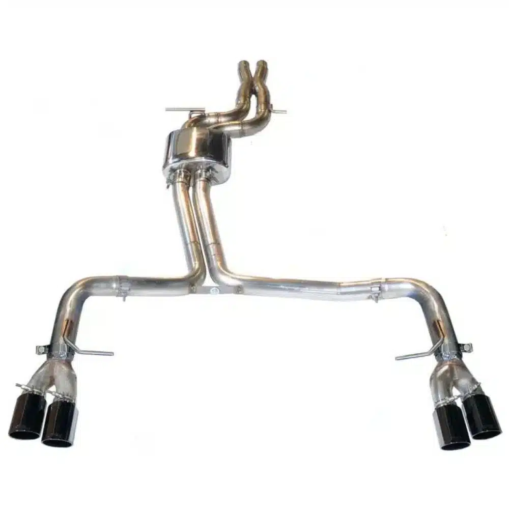 AWE Tuning Track Edition Exhaust w/ Diamond Black Tips for B8 / B8.5 Audi S4